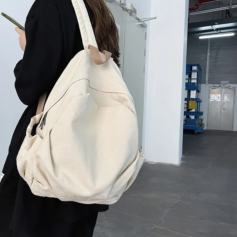 WICKBUEN Washable Canvas Backpack Unisex Multicolor-11