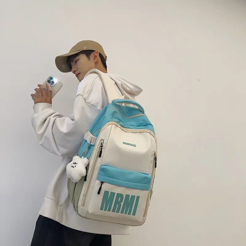 WICKBUEN Nylon Backpack Unisex Multicolor-35