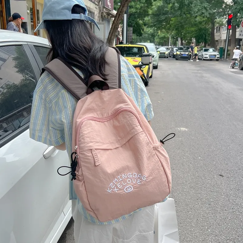 WICKBUEN Composite Cloth Backpack Unisex Multicolor-8