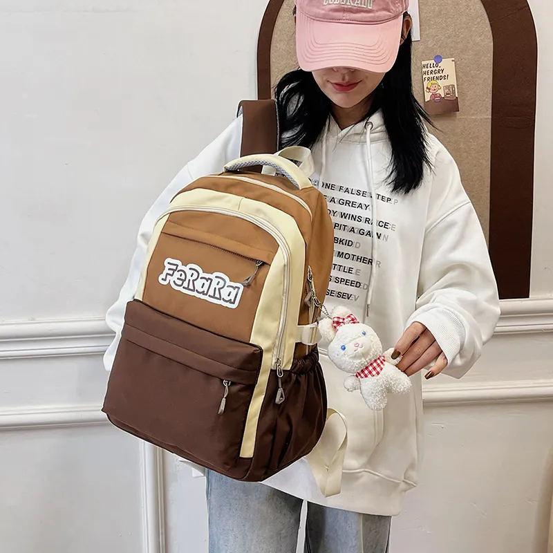 WICKBUEN Canvas Backpack Unisex Multicolor-22