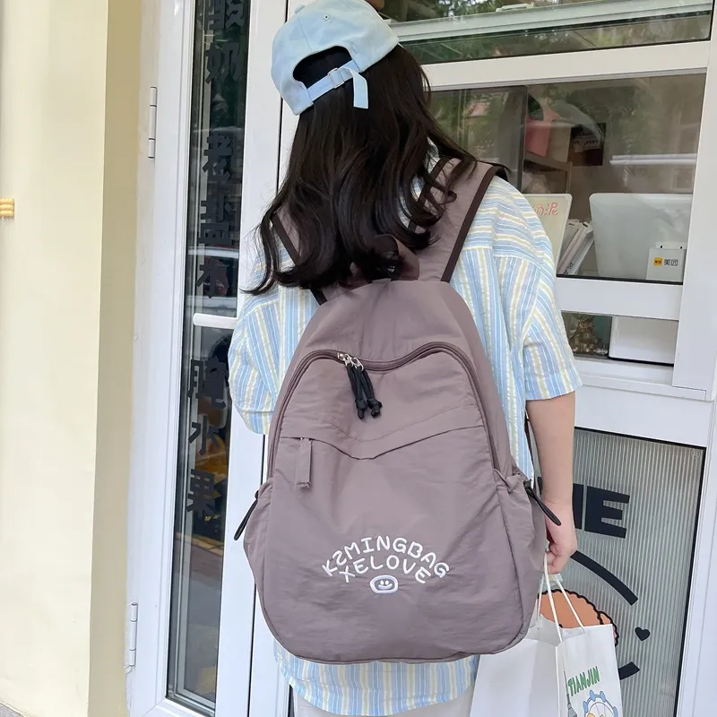 WICKBUEN Composite Cloth Backpack Unisex Multicolor-16