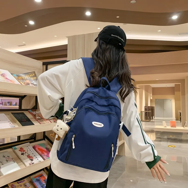 WICKBUEN Nylon Backpack Unisex Multicolor-4