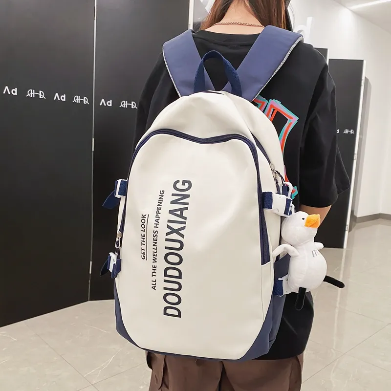WICKBUEN Nylon Backpack Unisex Multicolor-4