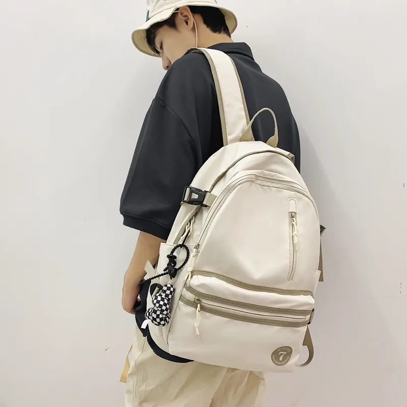 WICKBUEN Nylon Backpack Unisex Multicolor-4