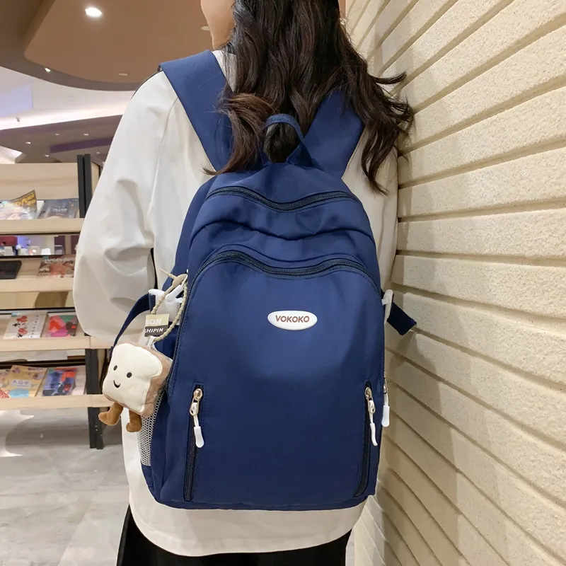 WICKBUEN Nylon Backpack Unisex Multicolor-5
