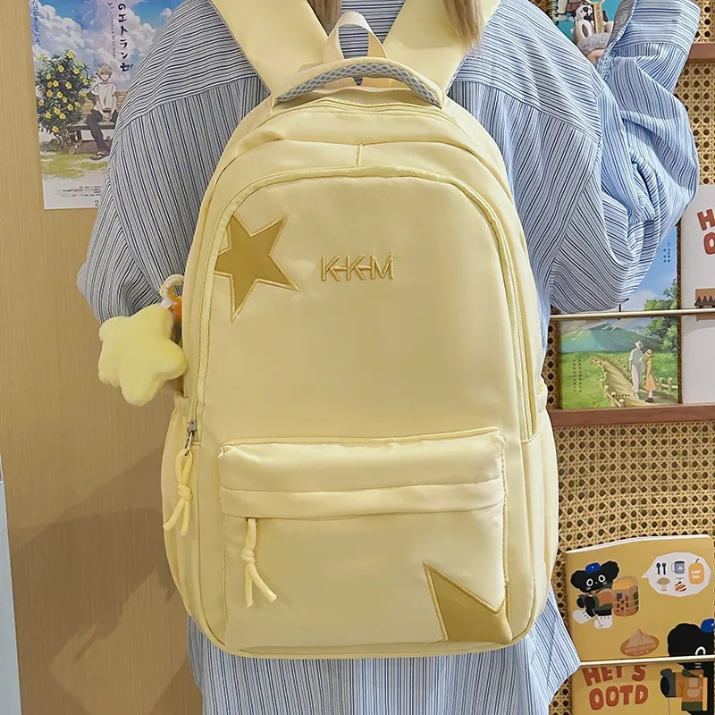 WICKBUEN Nylon Backpack Unisex Multicolor-5