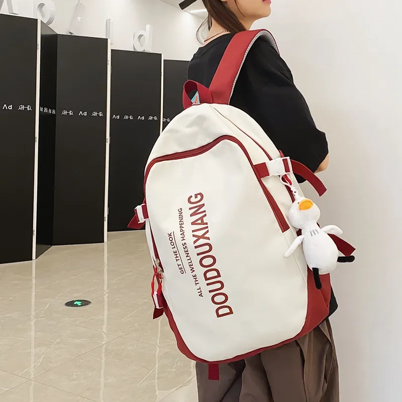 WICKBUEN Nylon Backpack Unisex Multicolor-14