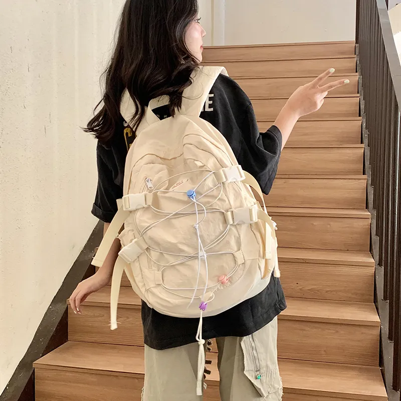 WICKBUEN Nylon Backpack Women's Multicolor-2