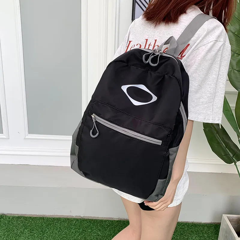 WICKBUEN Nylon Backpack Unisex Multicolor-1
