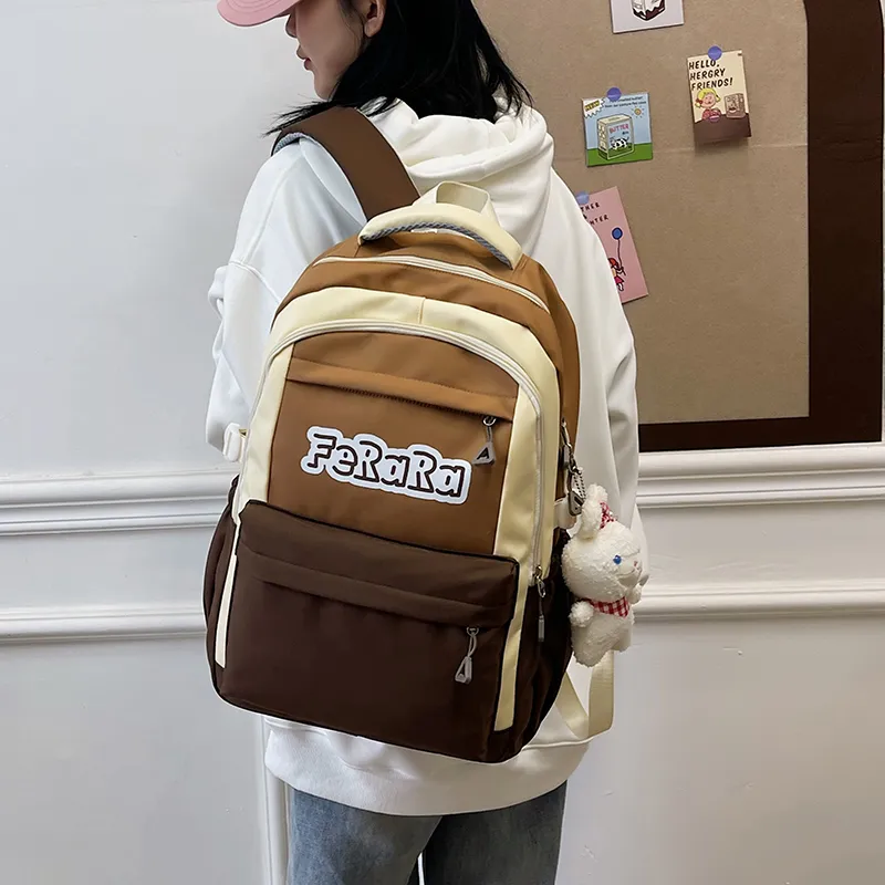 WICKBUEN Canvas Backpack Unisex Multicolor-19