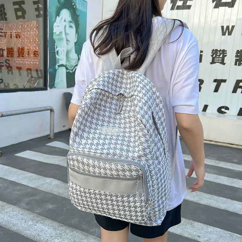WICKBUEN Nylon Fabric Backpack Women's Multicolor-8
