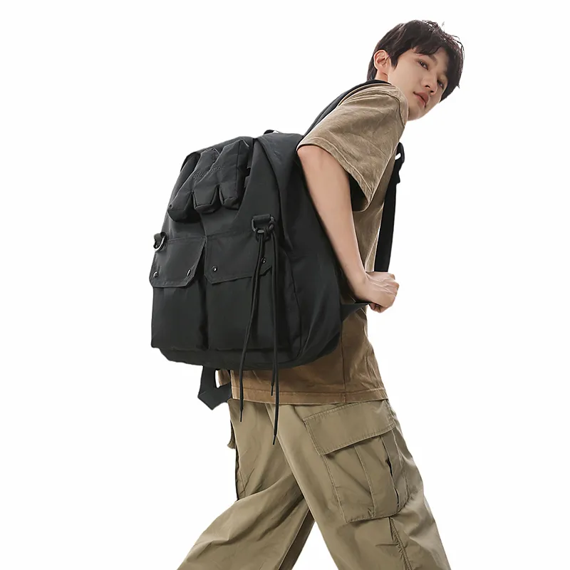 WICKBUEN Nylon Backpack Unisex Multicolor-7