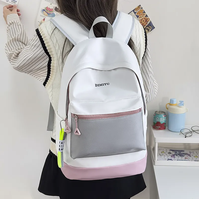 WICKBUEN Nylon Backpack Unisex Multicolor-4