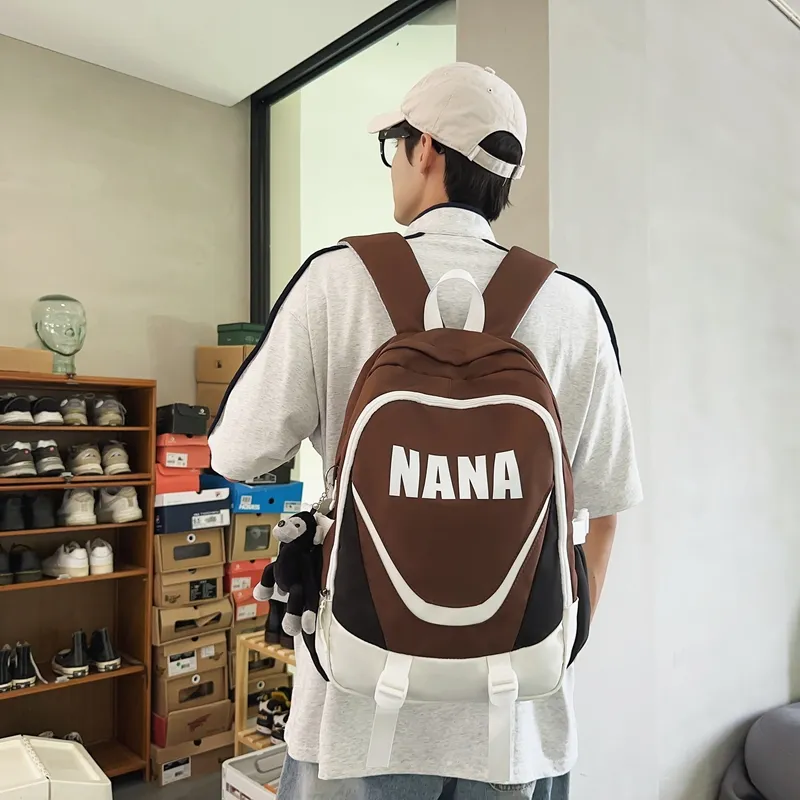 WICKBUEN Nylon Backpack Unisex Multicolor-15