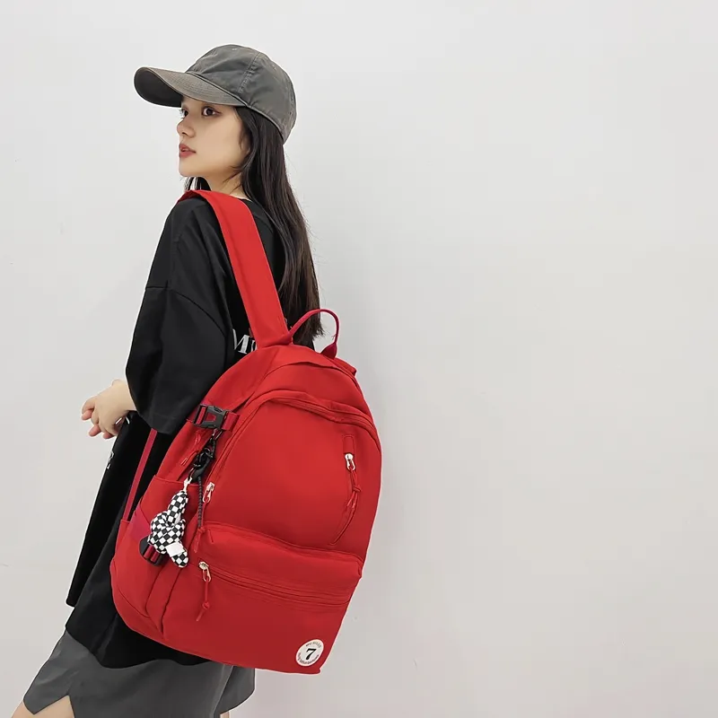 WICKBUEN Nylon Backpack Unisex Multicolor-16