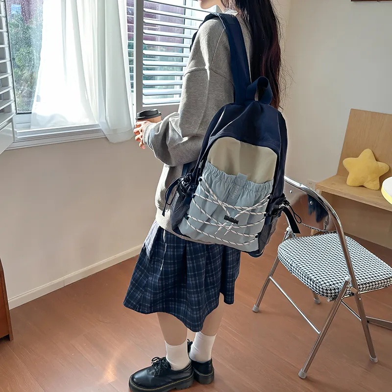 WICKBUEN Nylon Backpack Unisex Multicolor-6