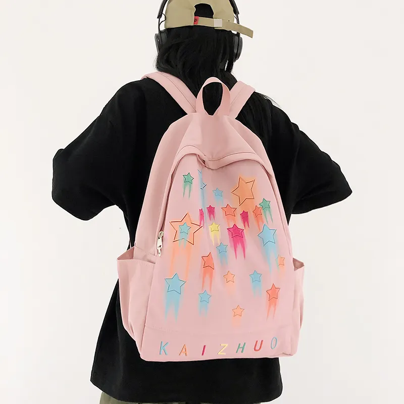 WICKBUEN Nylon Backpack Women's Multicolor-13