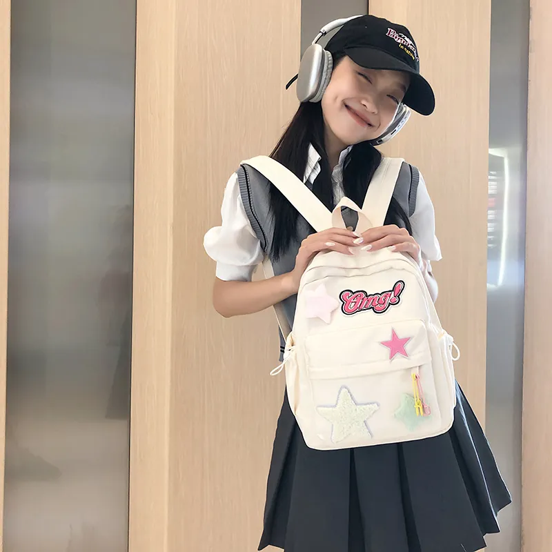 WICKBUEN Nylon Backpack Unisex Multicolor-2