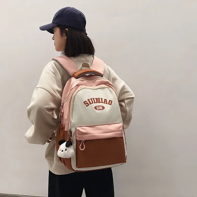 WICKBUEN Nylon Backpack Unisex Multicolor-26