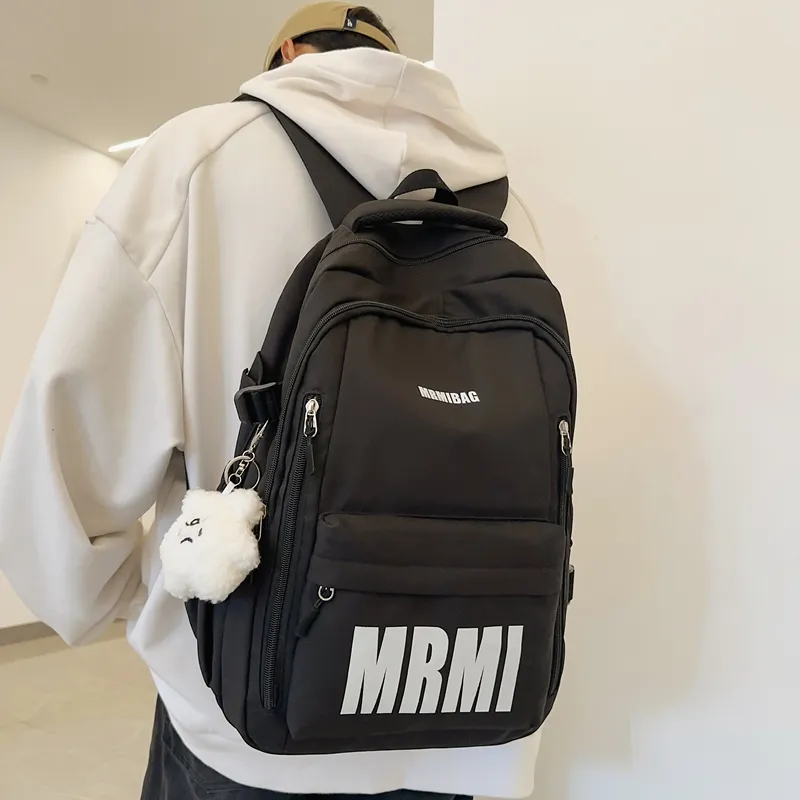 WICKBUEN Nylon Backpack Unisex Multicolor-11