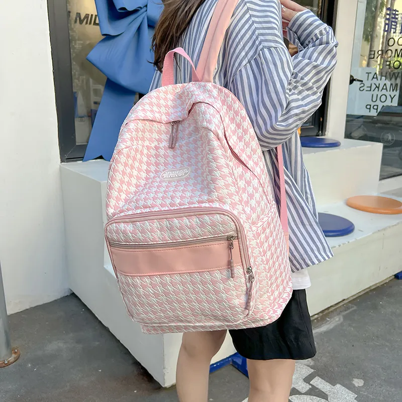 WICKBUEN Nylon Fabric Backpack Women's Multicolor-5