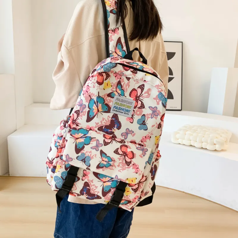 WICKBUEN Nylon Backpack Women's Multicolor-17