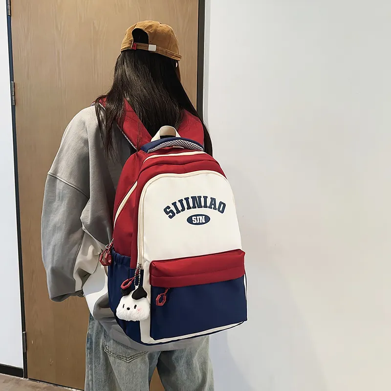 WICKBUEN Nylon Backpack Unisex Multicolor-2