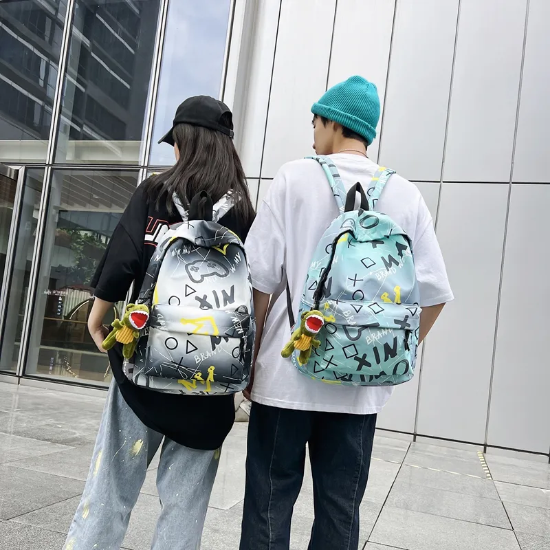 WICKBUEN Nylon Backpack Unisex Multicolor-9