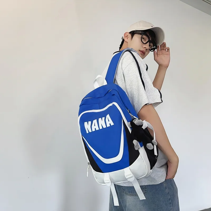 WICKBUEN Nylon Backpack Unisex Multicolor-11