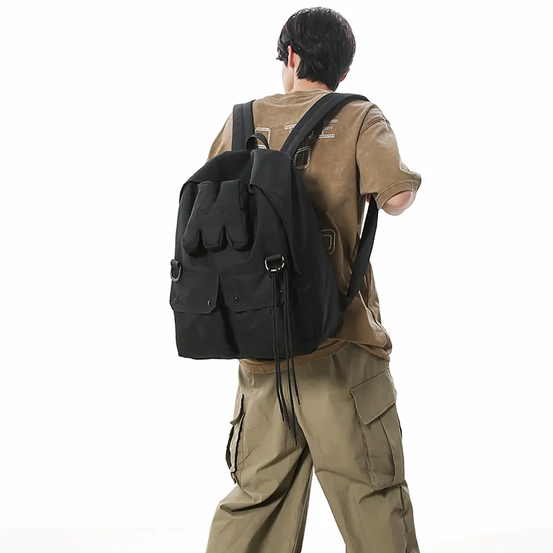 WICKBUEN Nylon Backpack Unisex Multicolor-10