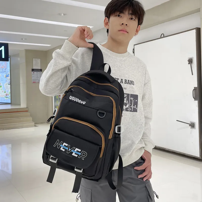 WICKBUEN Nylon Backpack Unisex Multicolor-10