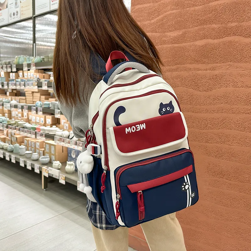 WICKBUEN Nylon Backpack Unisex Multicolor-5