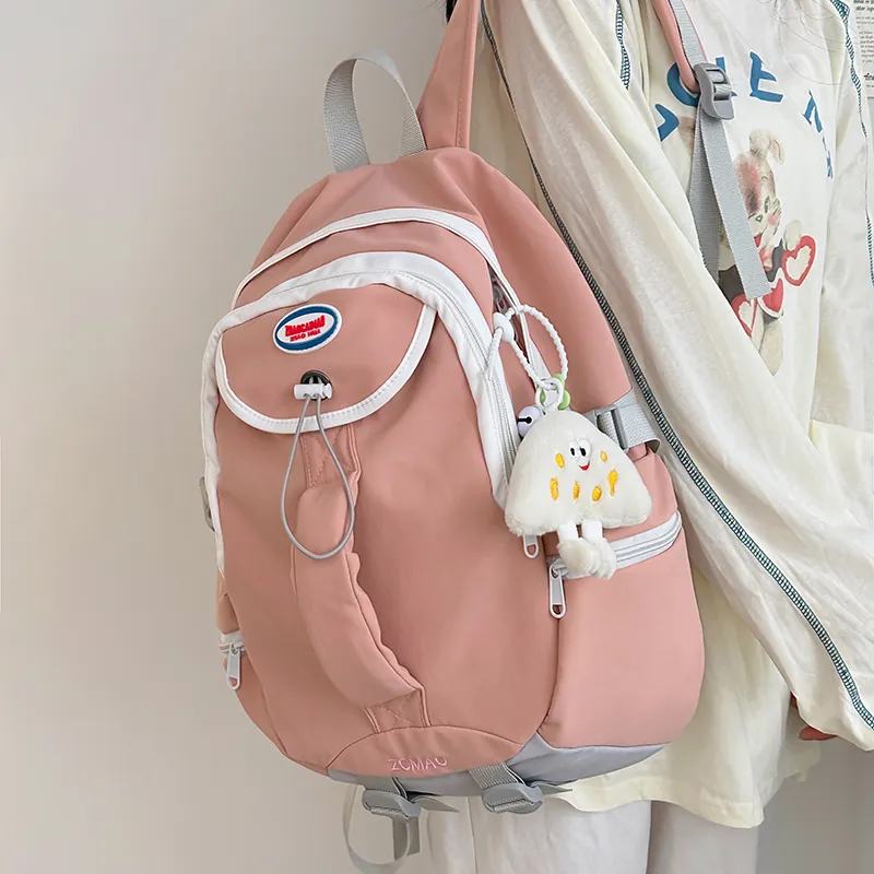 WICKBUEN Nylon Backpack Unisex Multicolor-17