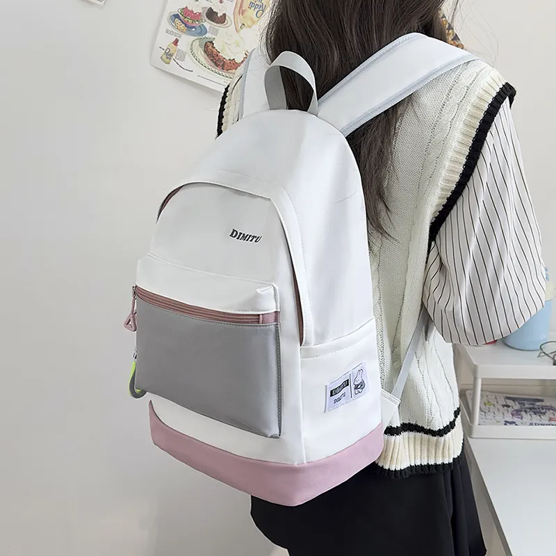 WICKBUEN Nylon Backpack Unisex Multicolor-5