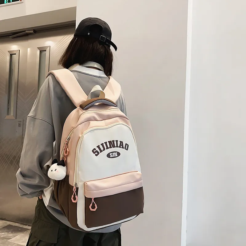 WICKBUEN Nylon Backpack Unisex Multicolor-15