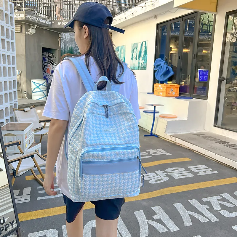 WICKBUEN Nylon Fabric Backpack Women's Multicolor-15