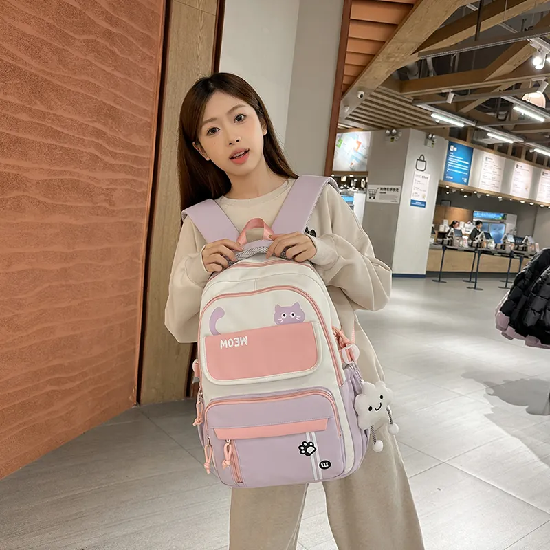 WICKBUEN Nylon Backpack Unisex Multicolor-7