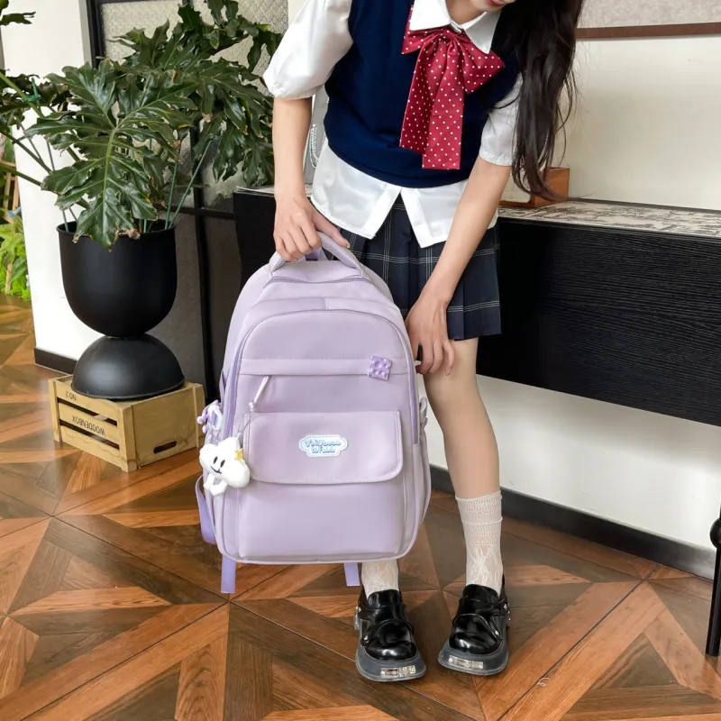 WICKBUEN Twill Backpack Unisex Multicolor-8