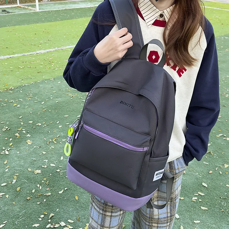 WICKBUEN Nylon Backpack Unisex Multicolor-9