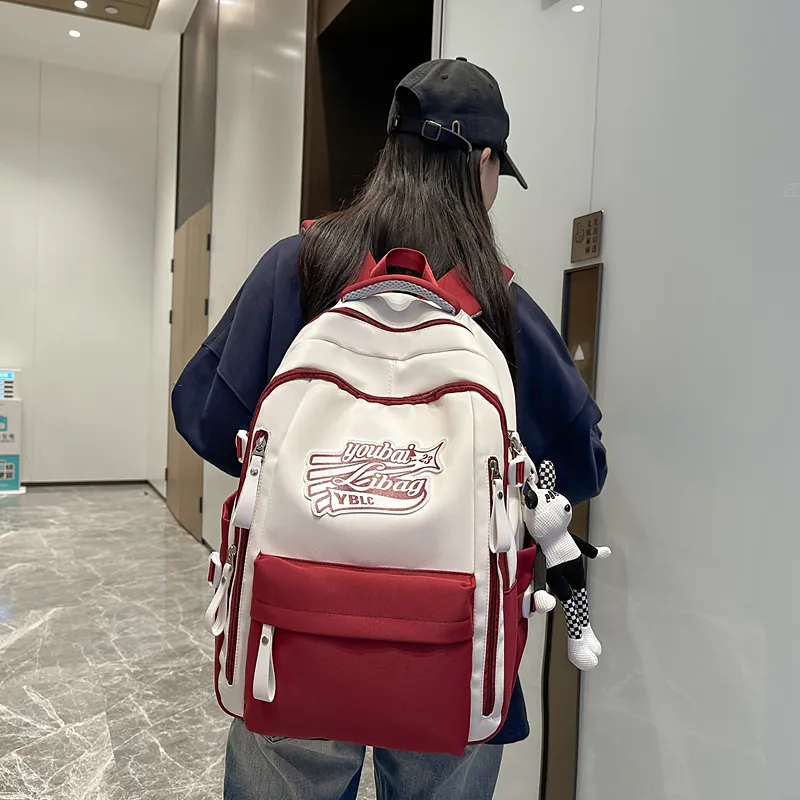 WICKBUEN Nylon Backpack Unisex Multicolor-11