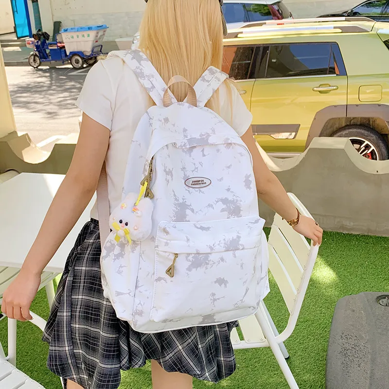 WICKBUEN Nylon Fabric Backpack Women's Multicolor-11