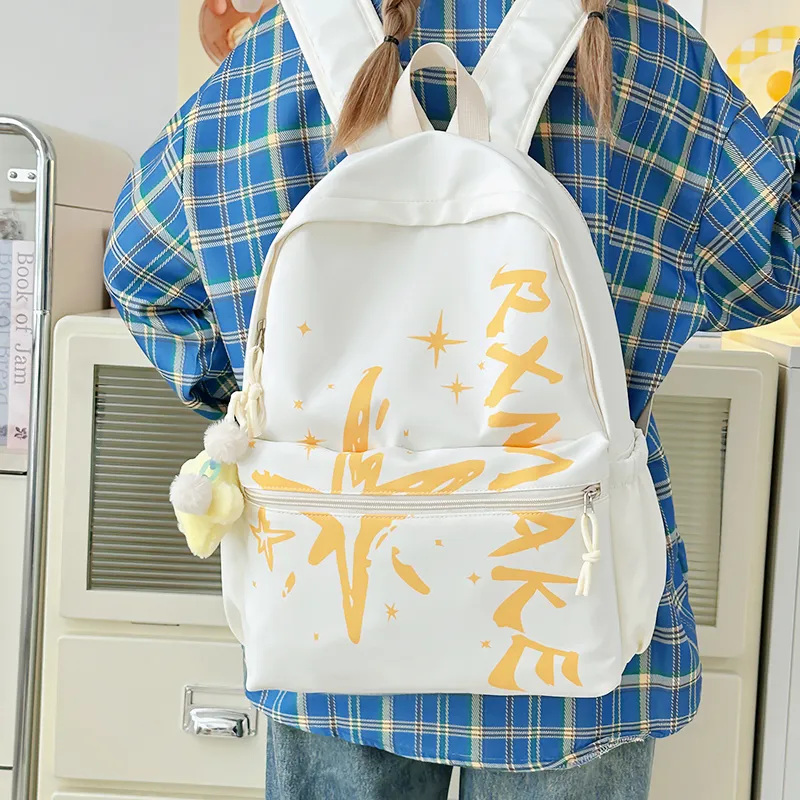 WICKBUEN PU Backpack Regular Unisex Multicolor-2