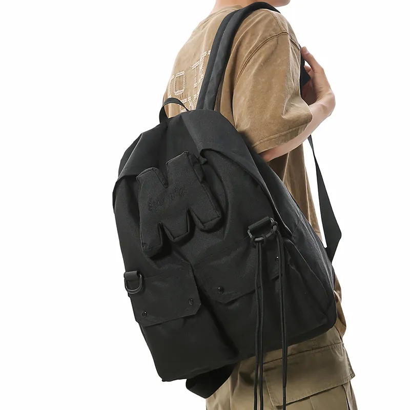WICKBUEN Nylon Backpack Unisex Multicolor-9
