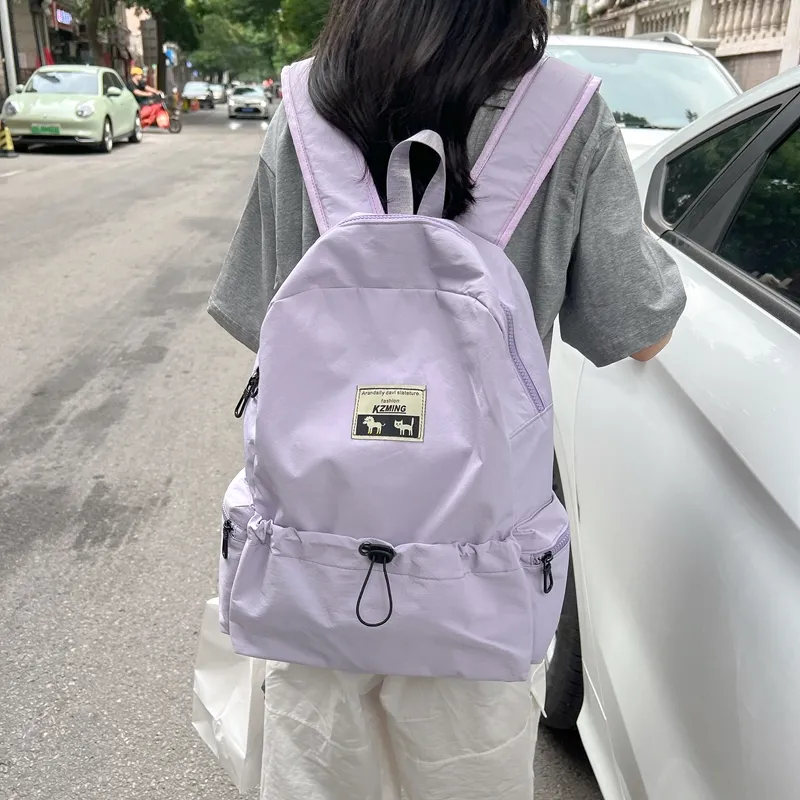 WICKBUEN Composite Cloth Backpack Unisex Multicolor-19