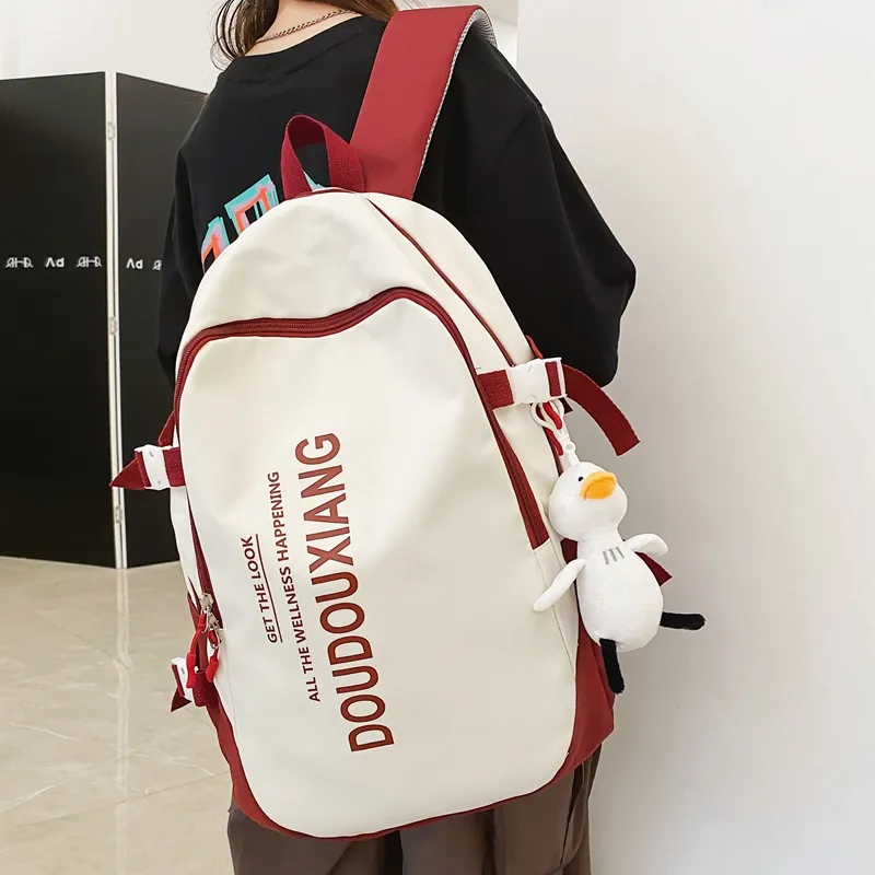 WICKBUEN Nylon Backpack Unisex Multicolor-11
