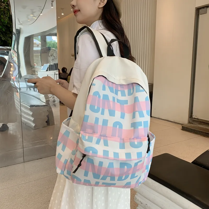 WICKBUEN Nylon Backpack Women's Multicolor-1