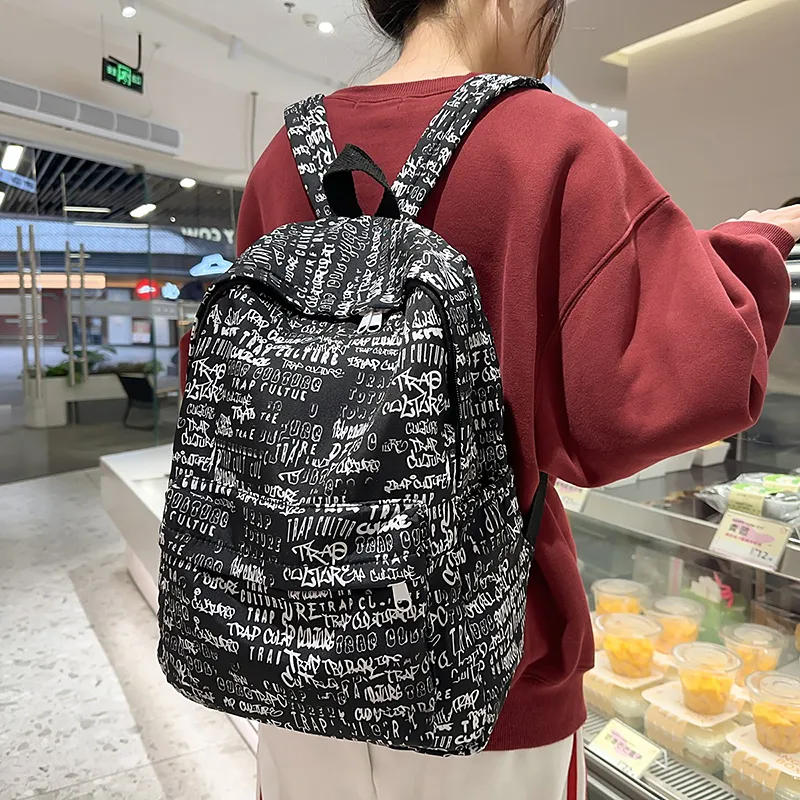 WICKBUEN Nylon Backpack Unisex Multicolor-15