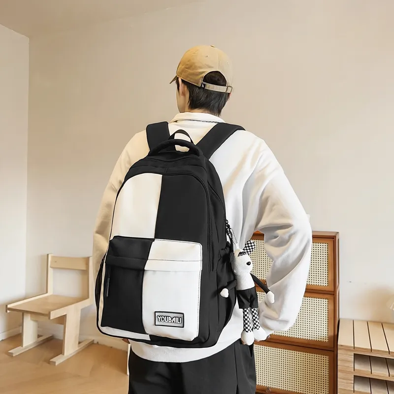 WICKBUEN Nylon Backpack Unisex Multicolor-8