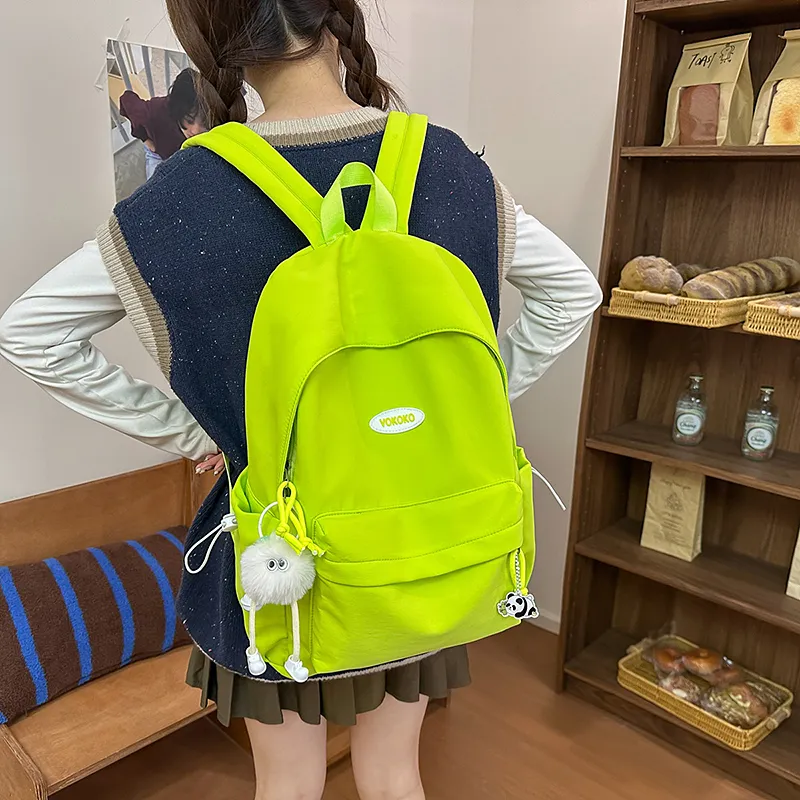 WICKBUEN Nylon Backpack Unisex Multicolor-2