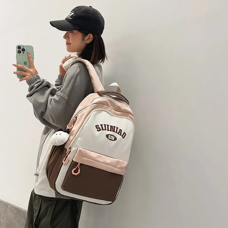 WICKBUEN Nylon Backpack Unisex Multicolor-13